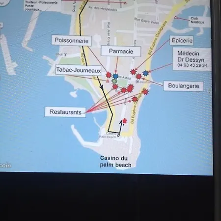 Croisette &palm Beach,parking Apartman *