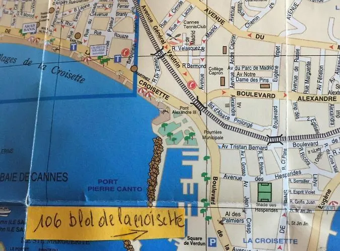 Apartment Croisette &palm Beach,parking Cannes