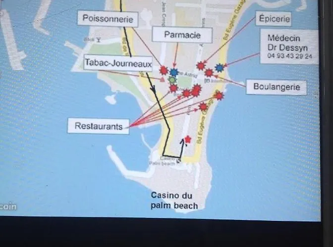 Croisette &palm Beach,parking Appartement *